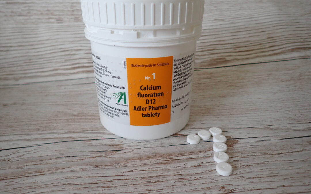 Schüsslerova sůl č. 1 CALCIUM FLUORATUM