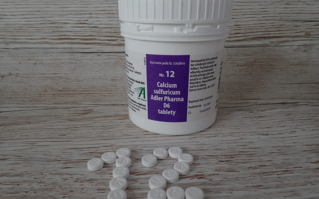 Schüsslerova sůl č.12 CALCIUM SULPHURICUM