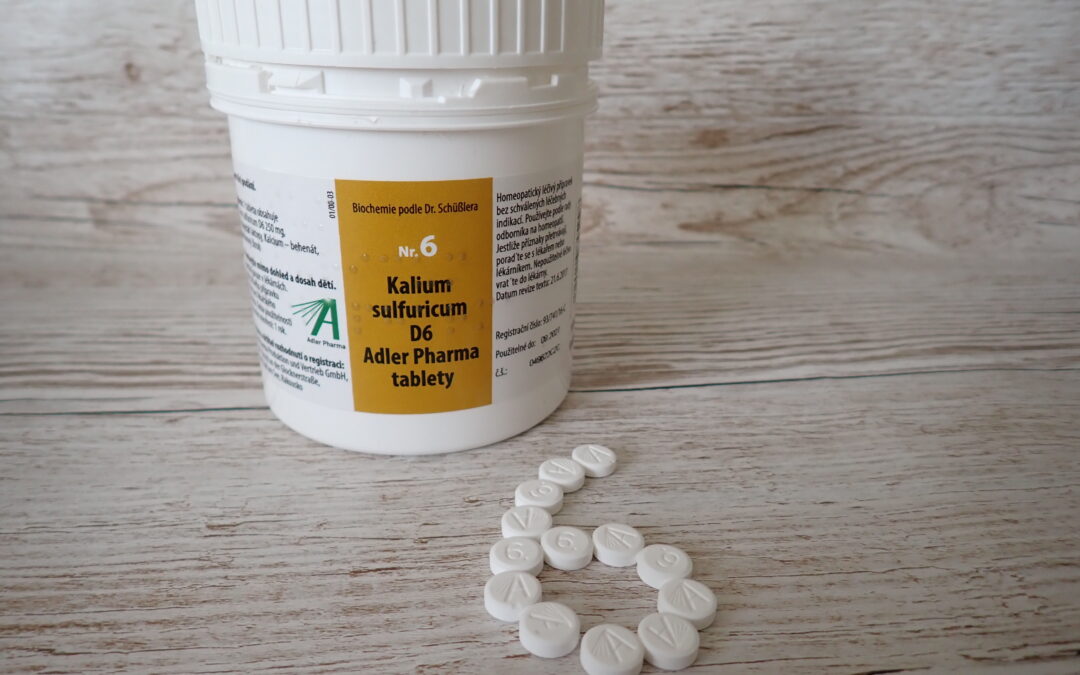 Schüsslerova sůl č. 6 KALIUM SULFURICUM