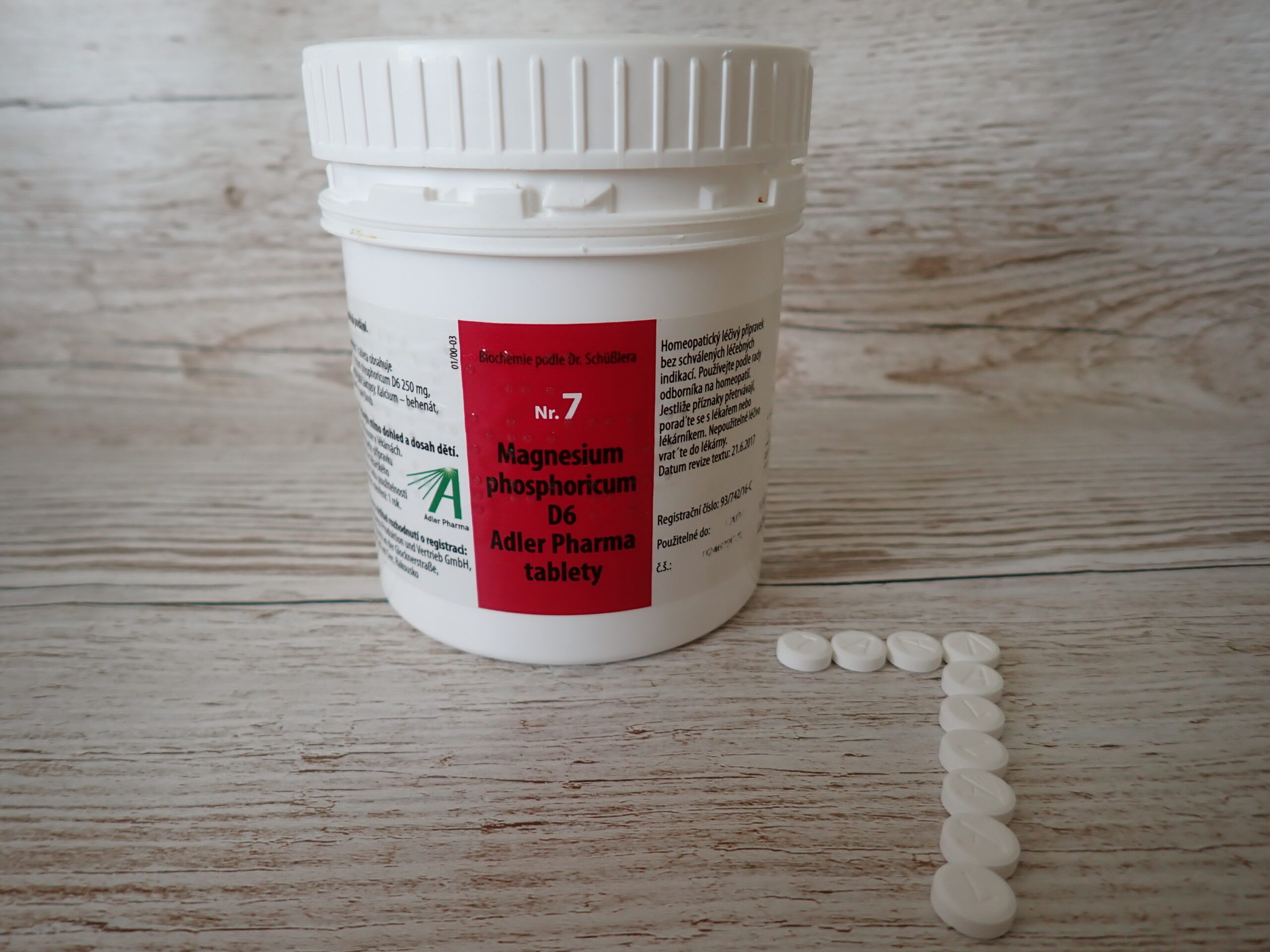 Schüsslerova sůl č. 7 MAGNESIUM PHOSPHORICUM